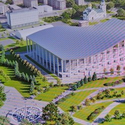 Проектирование молниезащитной системы для Центра водных видов спорта в Южно-Сахалинске